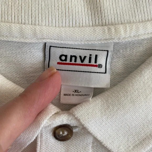 Anvil men’s short sleeve polo sz XL like new - Picture 4 of 5
